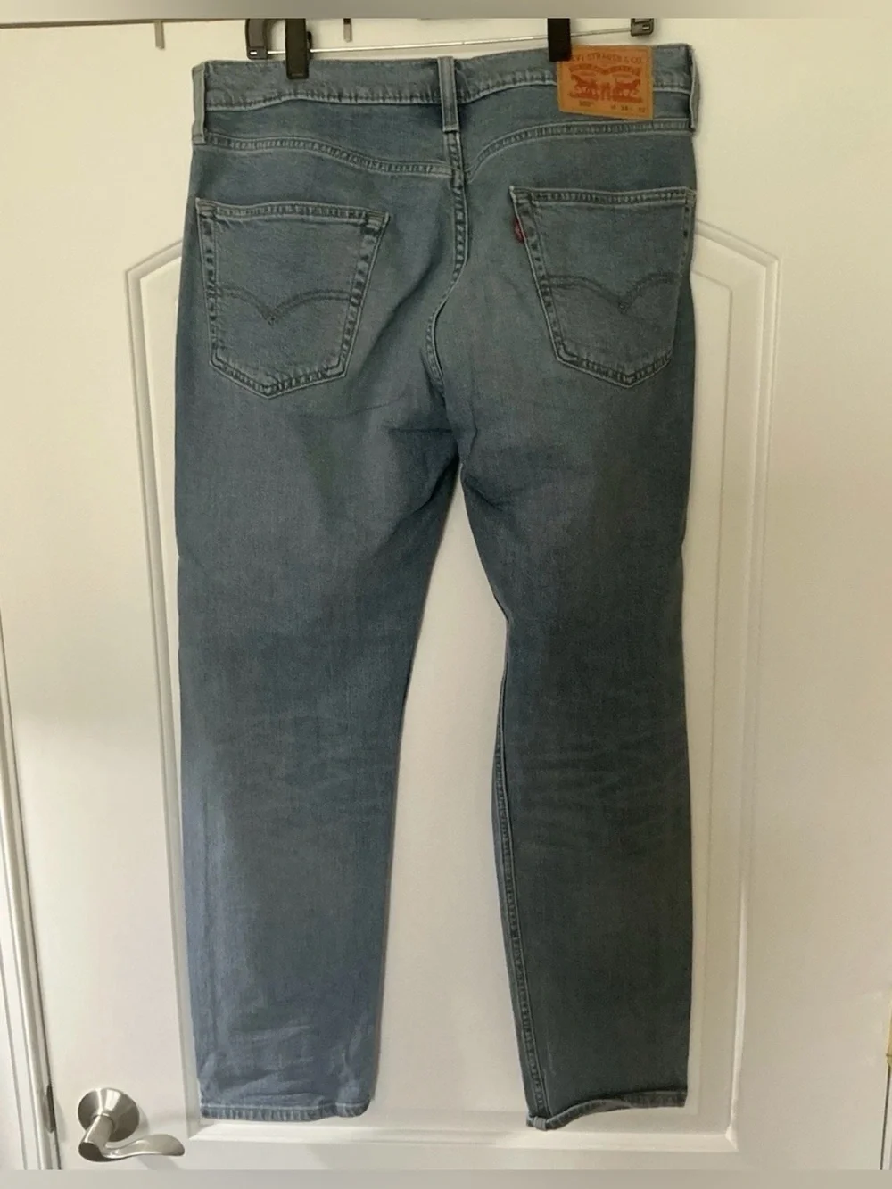 Size 34 x 32 - Levi & Strauss Levi’s 502 Light Wash Denim Taper Jeans